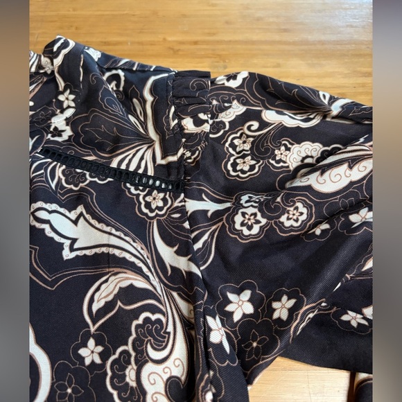 NWT Hale Bob- Lise Twill Top. Size L - Picture 9 of 9